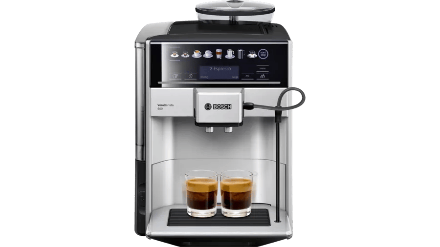 Bosch  TIS65621RW Tam Otomatik Kahve Makinesi Vero Barista 600 Gümüş, Çıkarılabilir su tankı