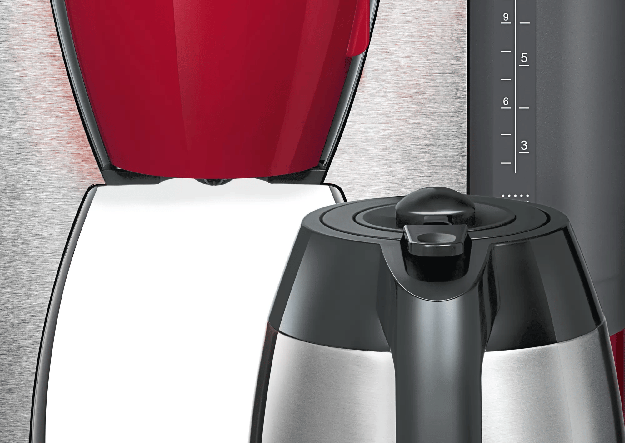 Bosch TKA6A684 Filtre Kahve Makinesi ComfortLine Kırmızı