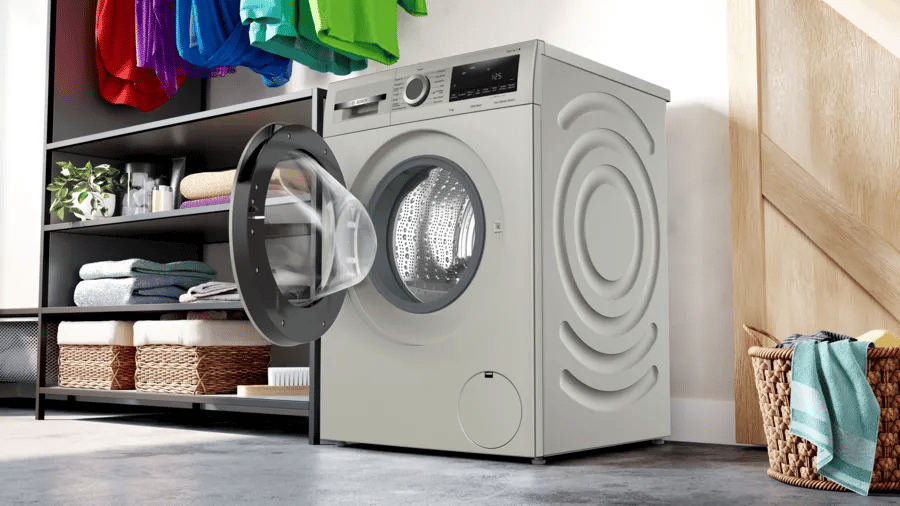 Bosch WGA142ZXTR Serie 4 Çamaşır Makinesi 9 kg 1200 dev./dak., Gümüş