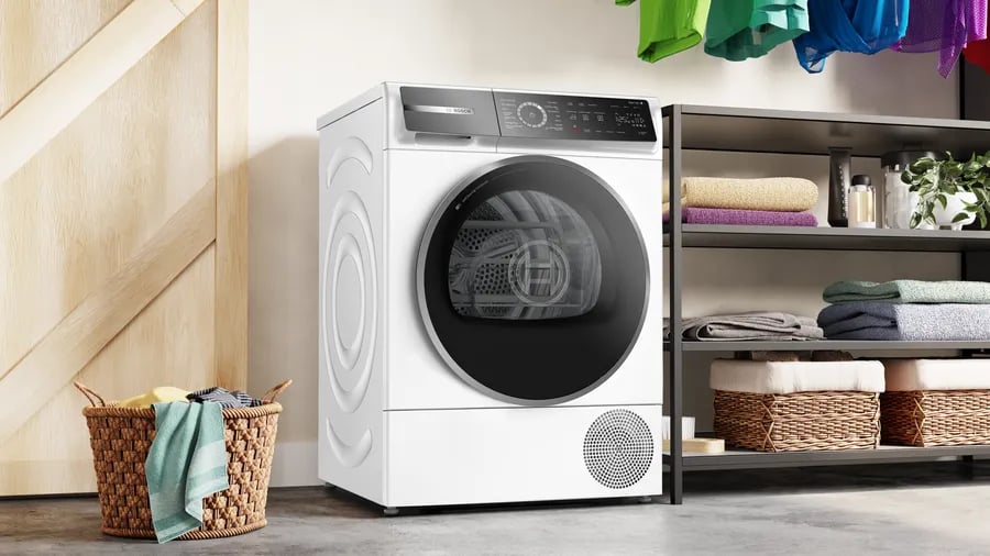Bosch WQB245A0TR Serie 8 Isı Pompalı Kurutma Makinesi 9 kg