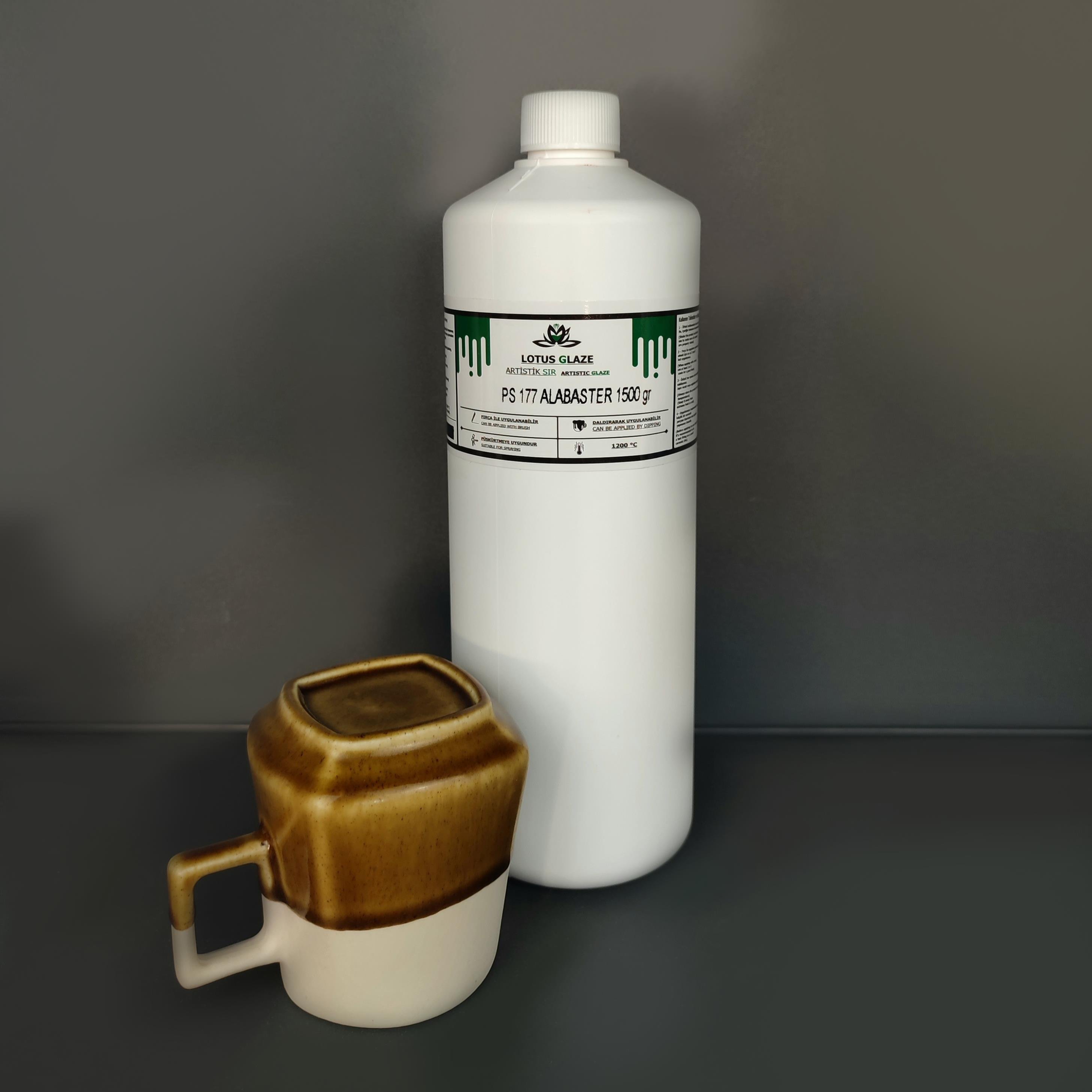 Lotus Glaze Artistik Stoneware sırı  - PS 177 Alabaster