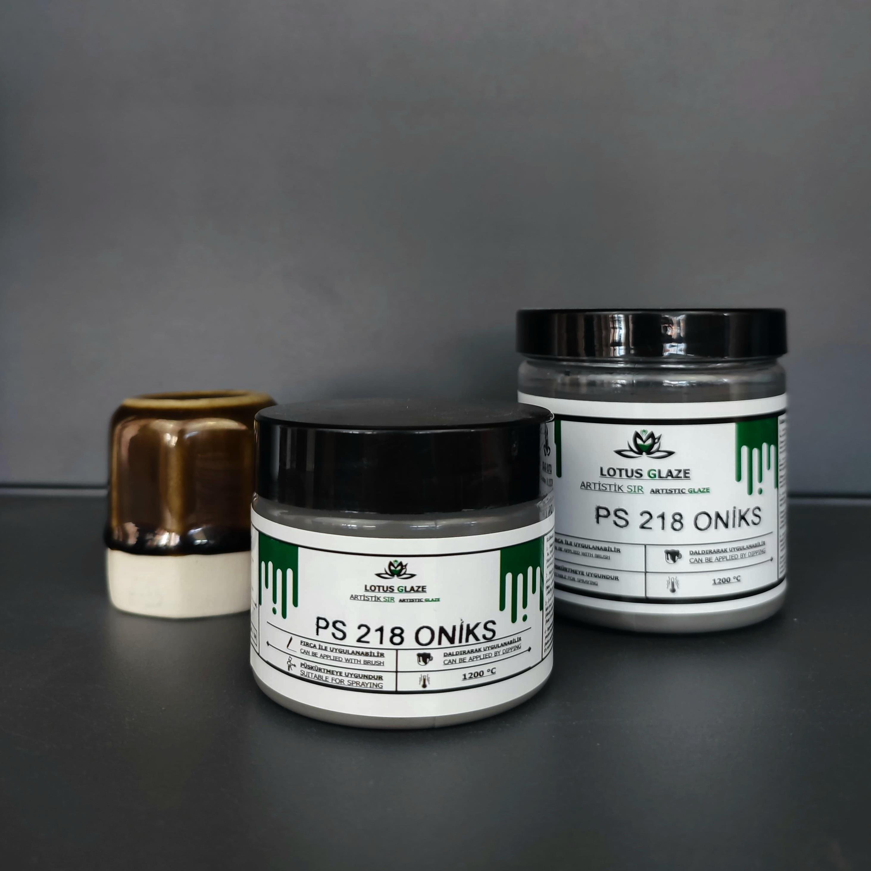 Lotus Glaze Artistik Stoneware sırı  - PS 218 Oniks
