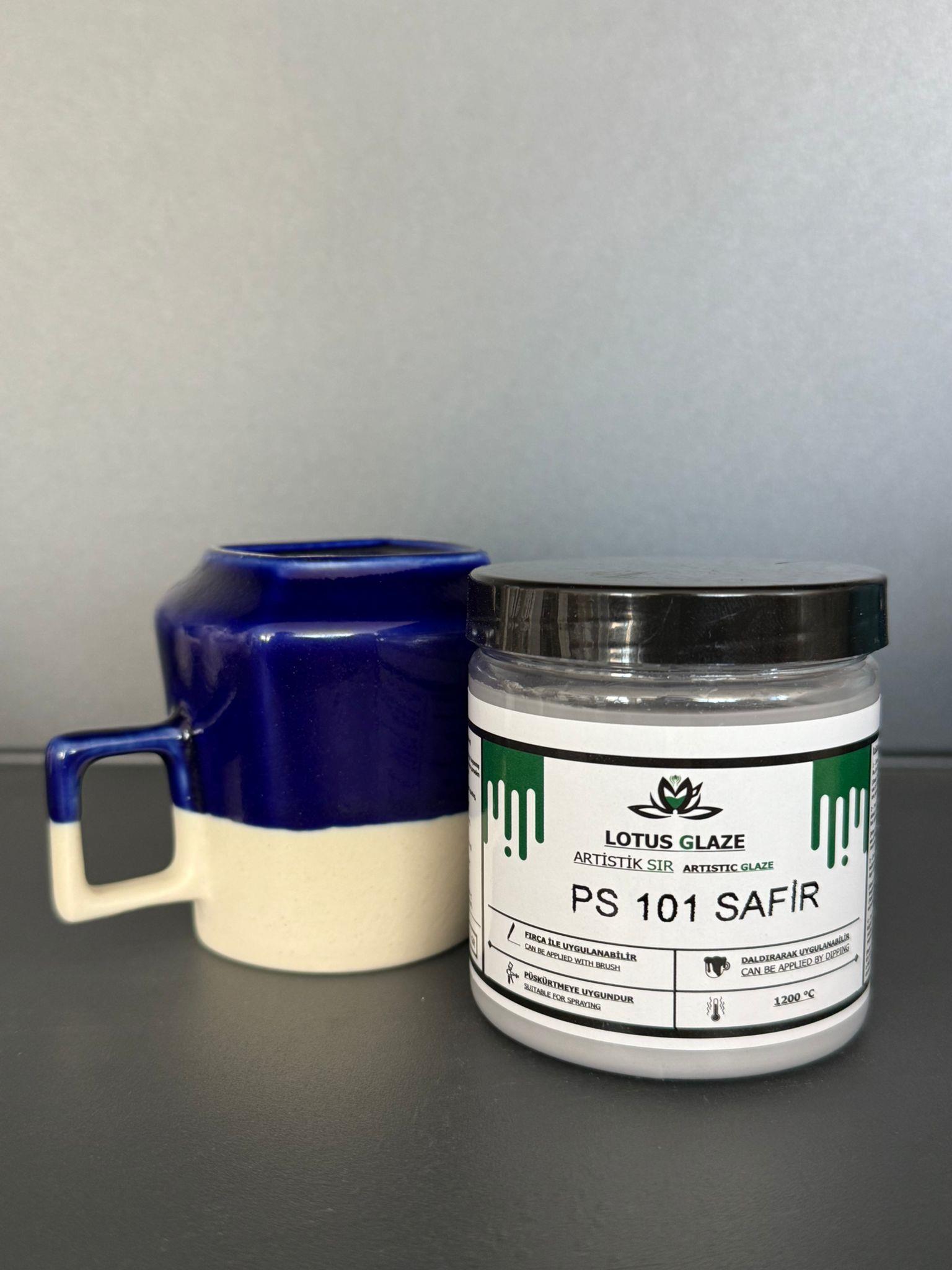 Lotus Glaze Artistik Stoneware sırı  - PS 101 Safir