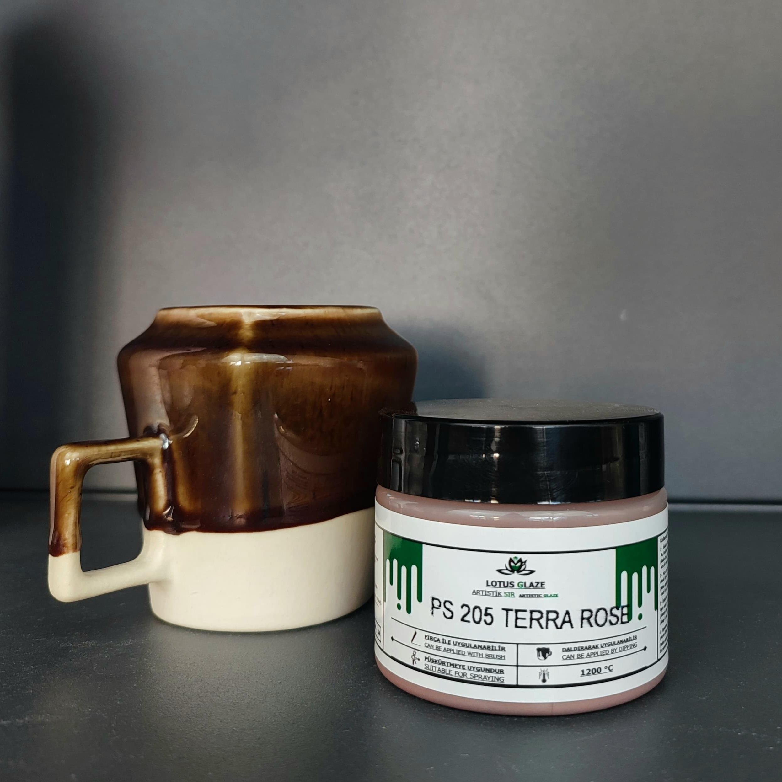 Lotus Glaze Artistik Stoneware sırı  - PS 205 Terra Rose