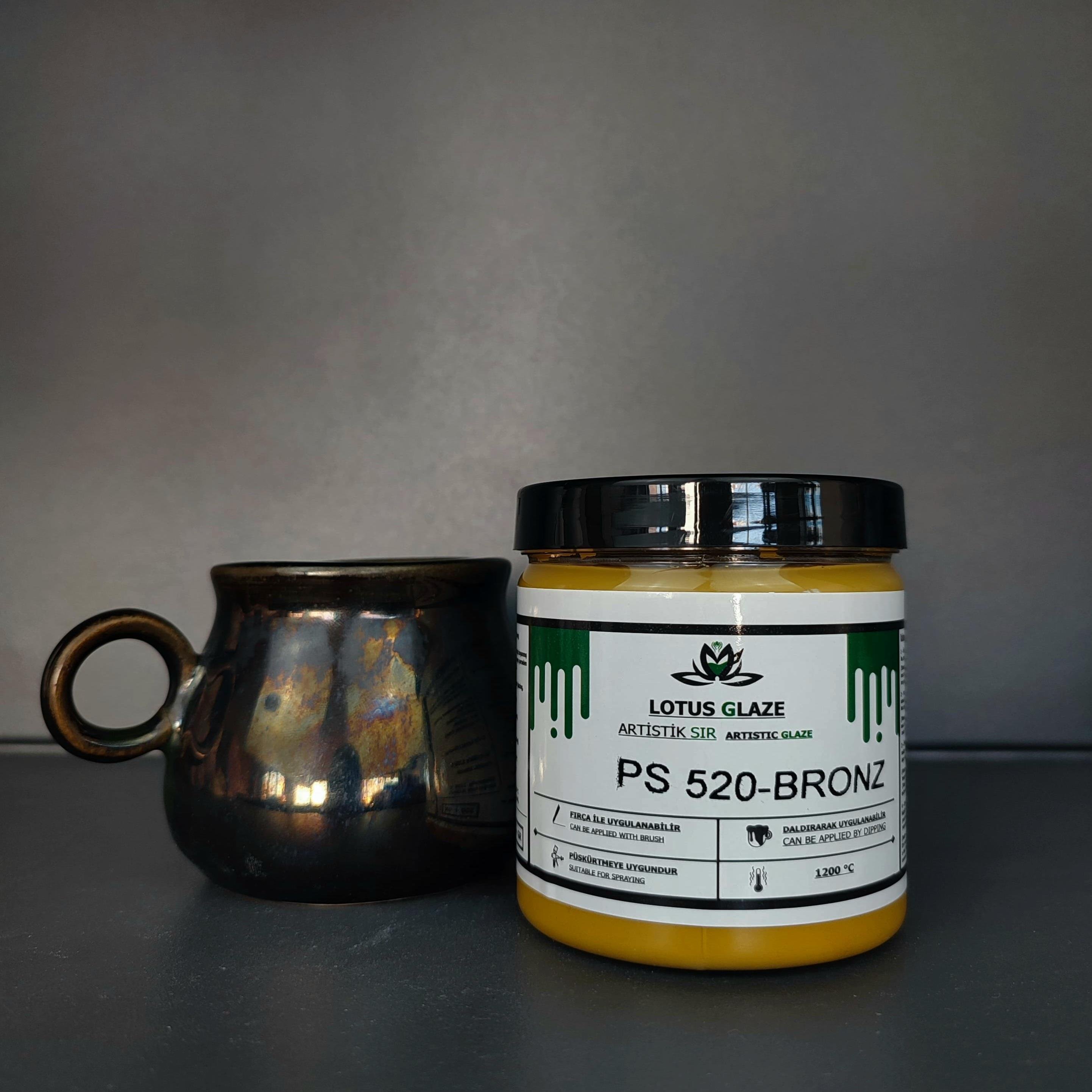 Lotus Glaze Artistik Stoneware sırı  - PS 520 Bronz