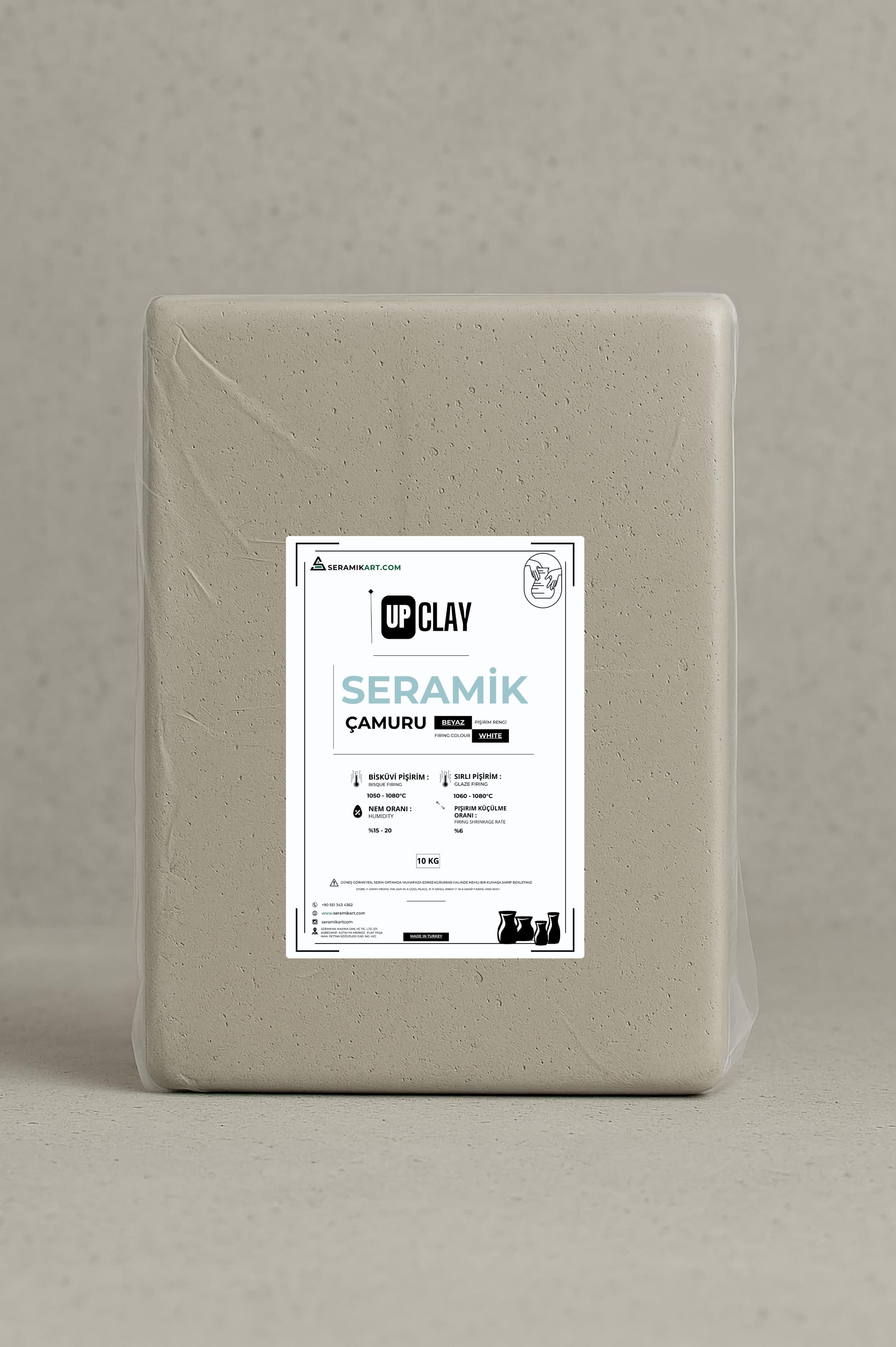 UPCLAY Seramik Çamuru
