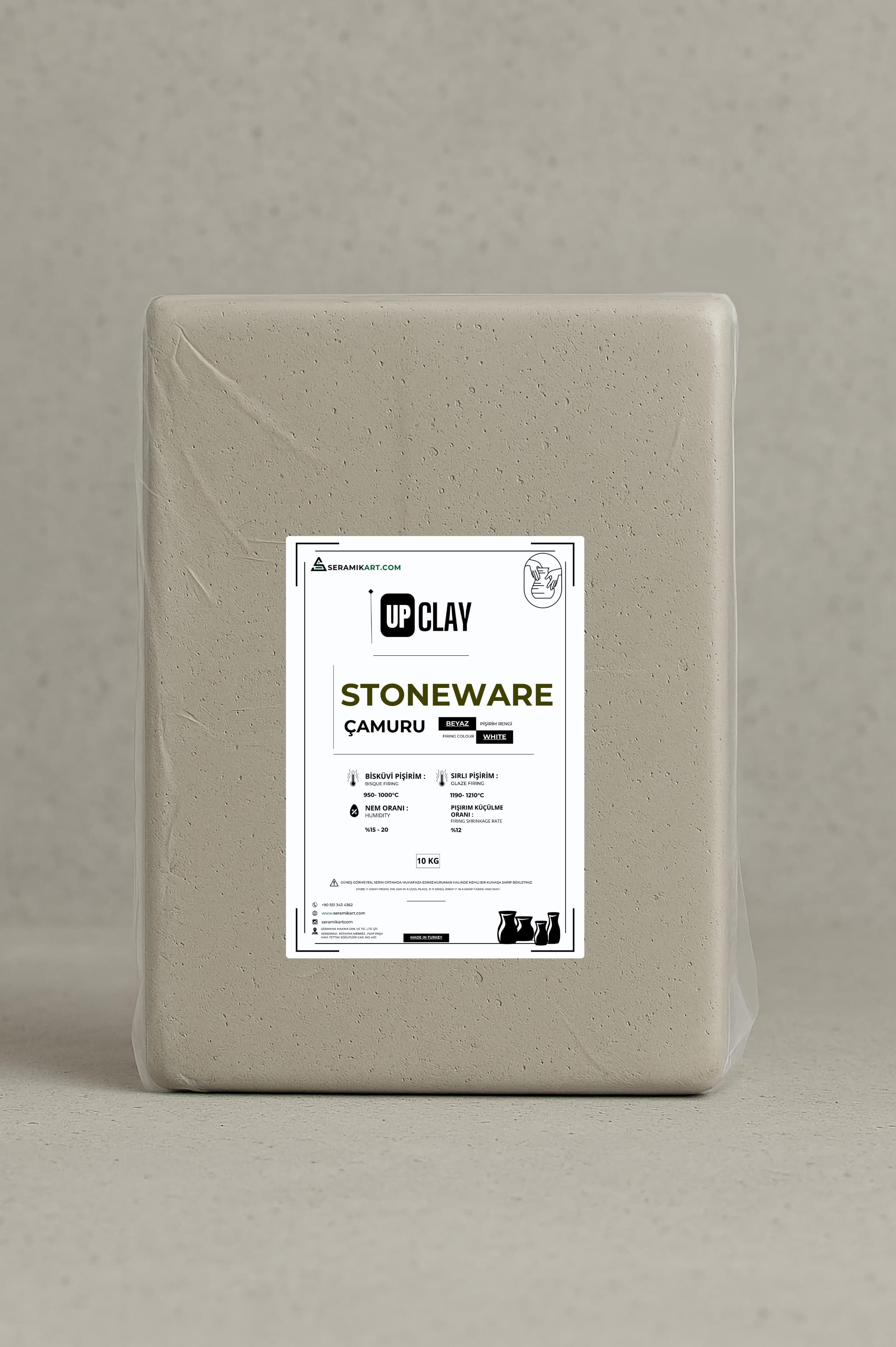 UPCLAY Stoneware Çamuru
