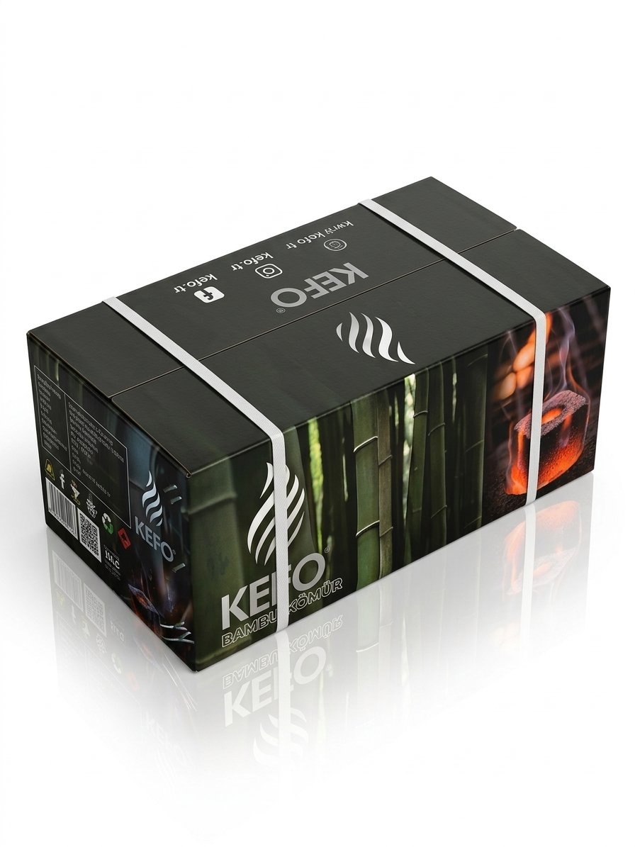 Kefo Bambu 5 Kg Nargile Kömürü | KEFO