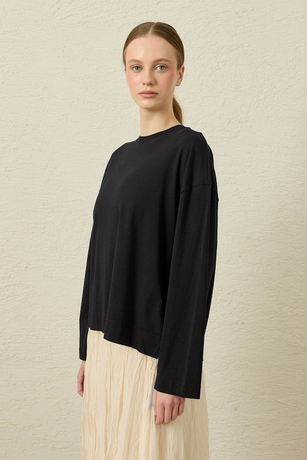 Comfy Penye Tunik Siyah