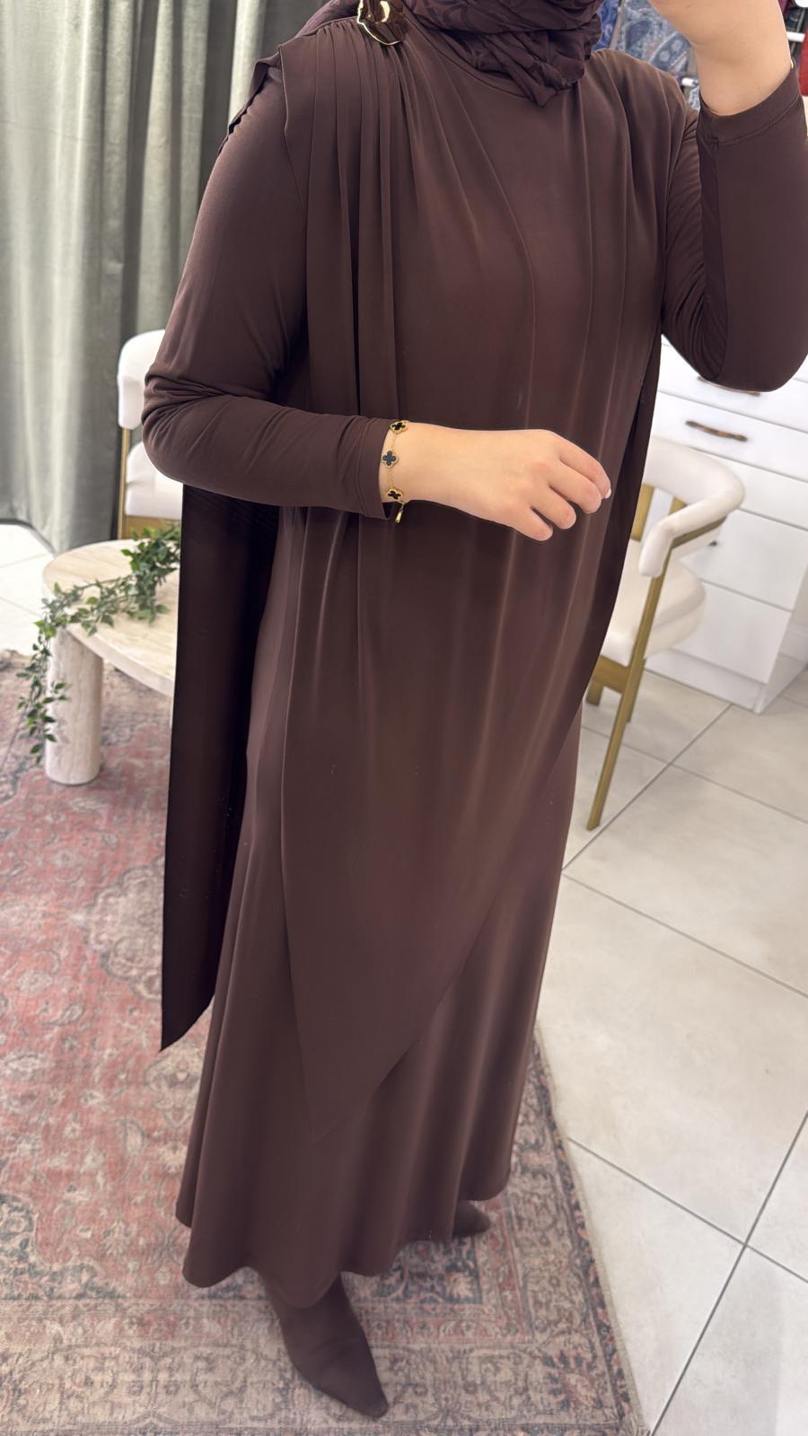 Doha Elbise Kahverengi