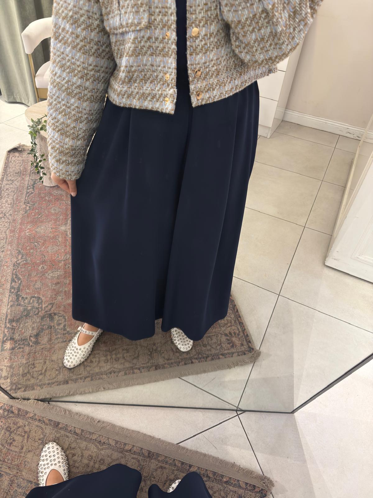 Etek Pantolon Lacivert