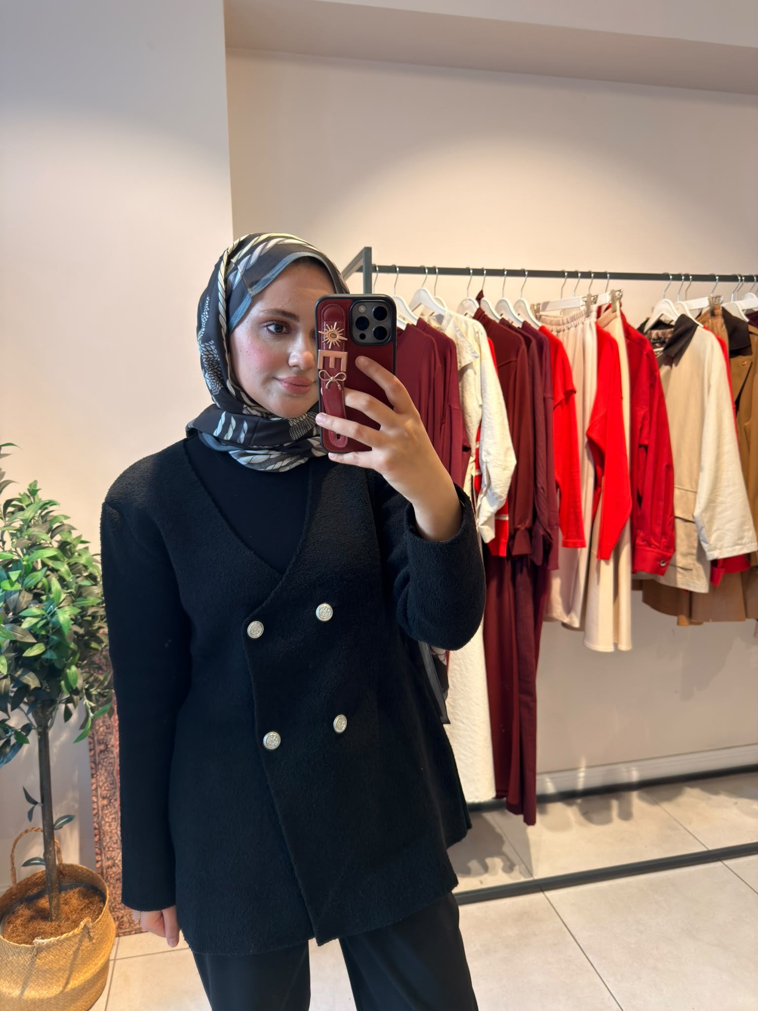 Lady Triko Ceket Siyah