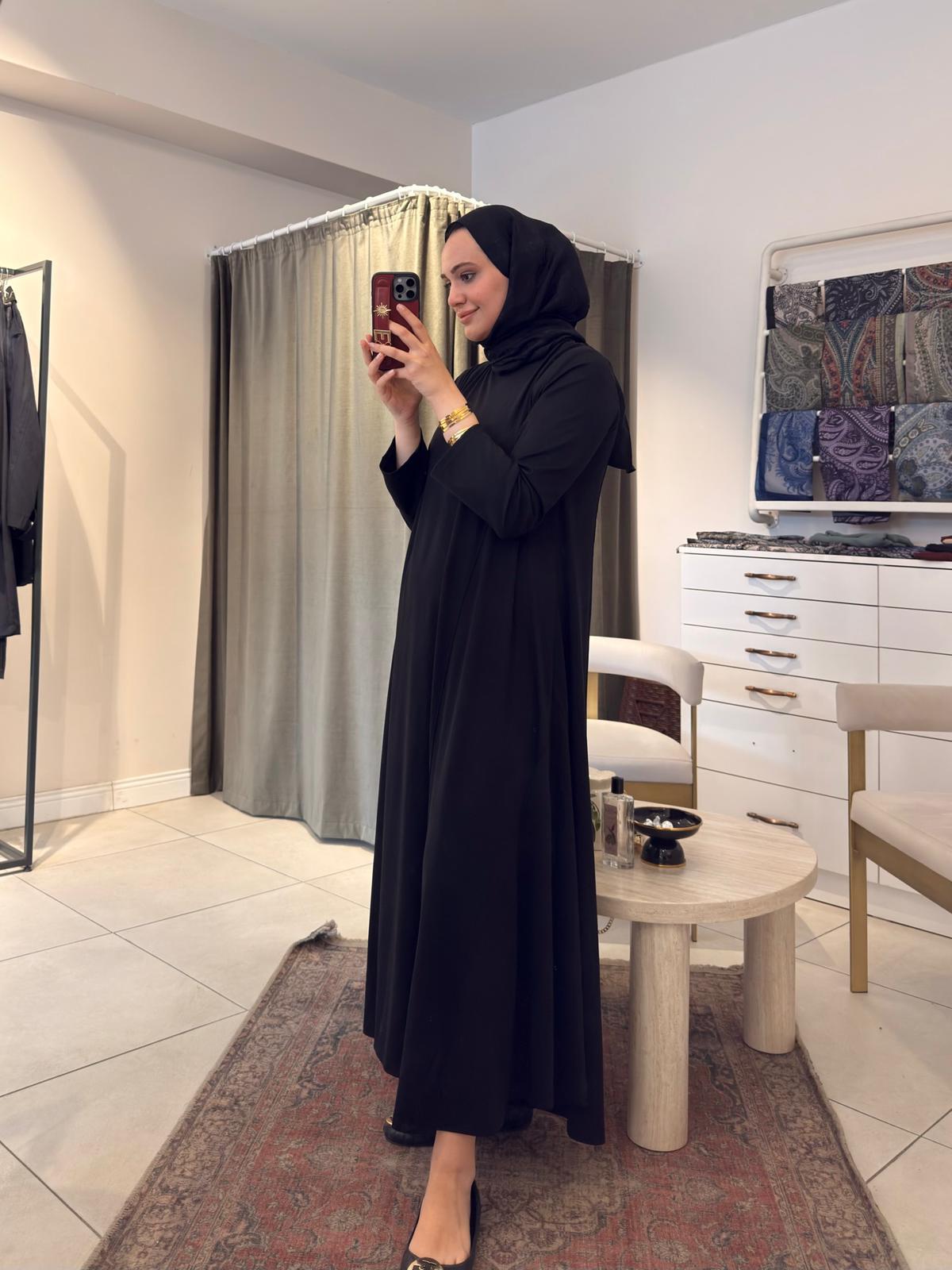 Liva Concept Modal Elbise Siyah