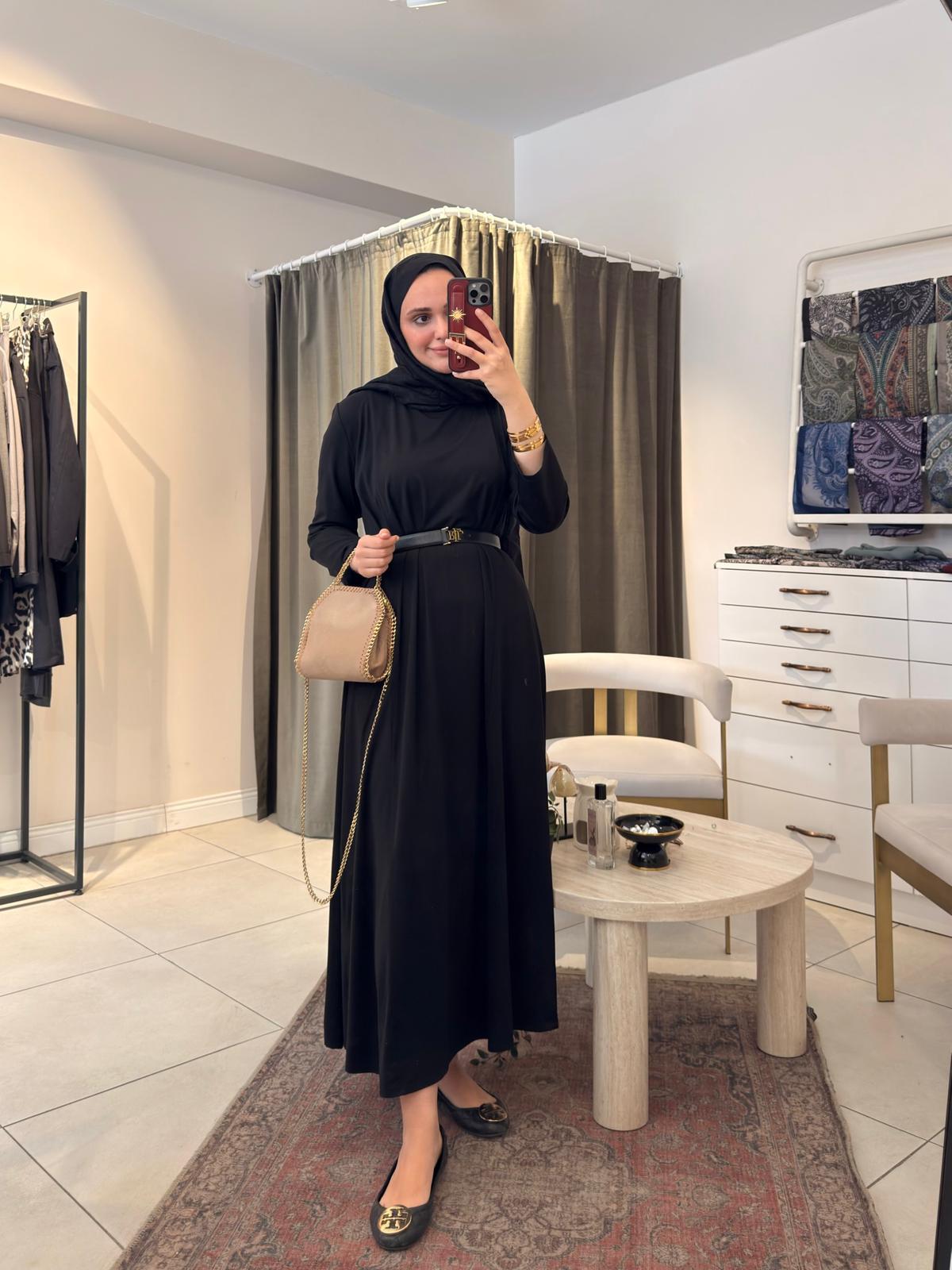 Liva Concept Modal Elbise Siyah