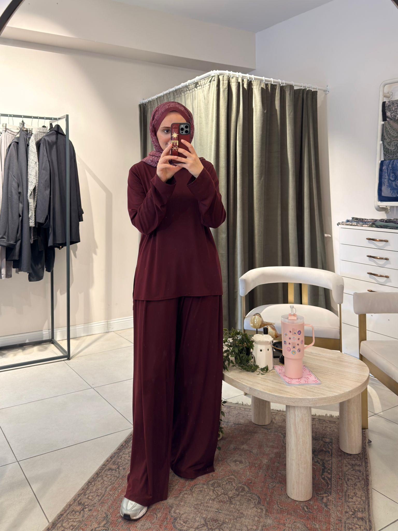 Liva Modal Takım Bordo