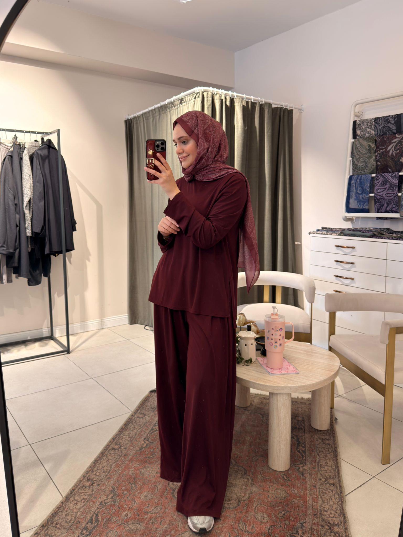 Liva Modal Takım Bordo