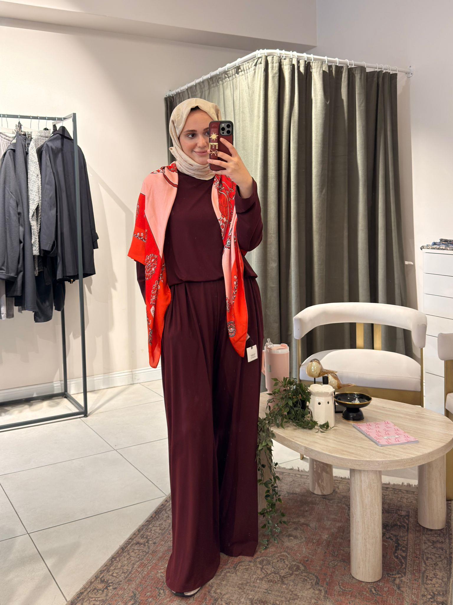 Liva Modal Takım Bordo