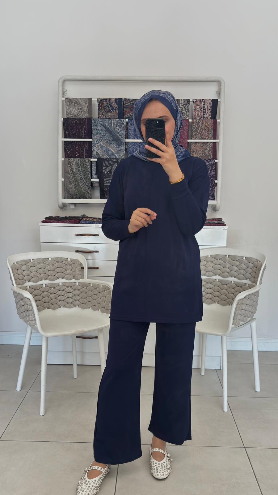Oysho Takım Lacivert