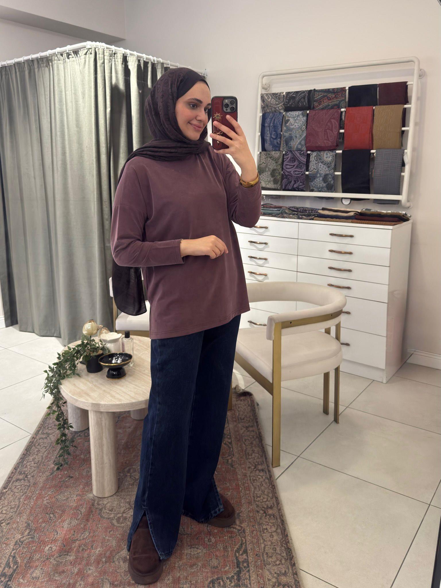 Spor Modal Tunik Bordo