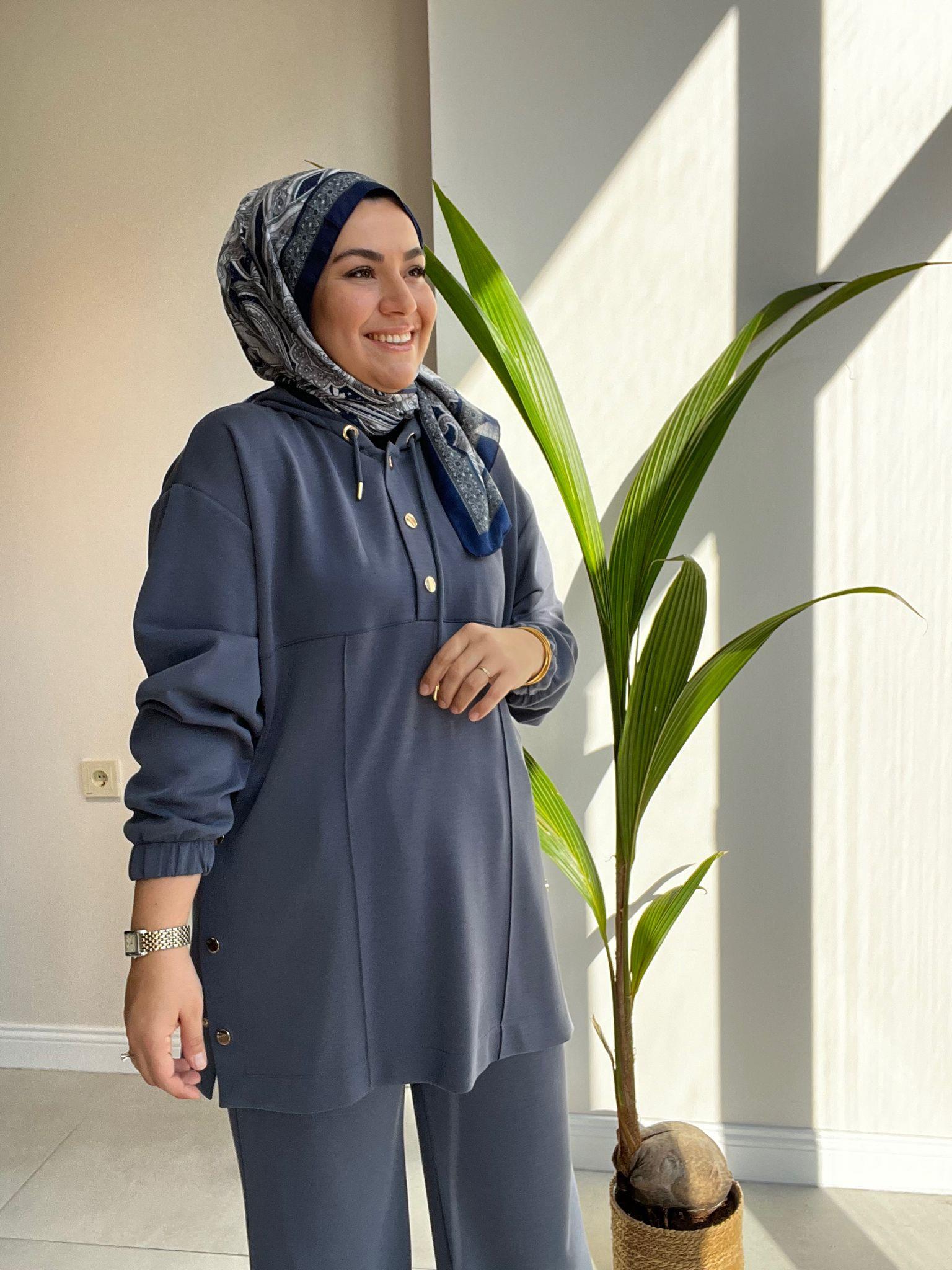 Yandan Çıtçıtlı Oysho Takım