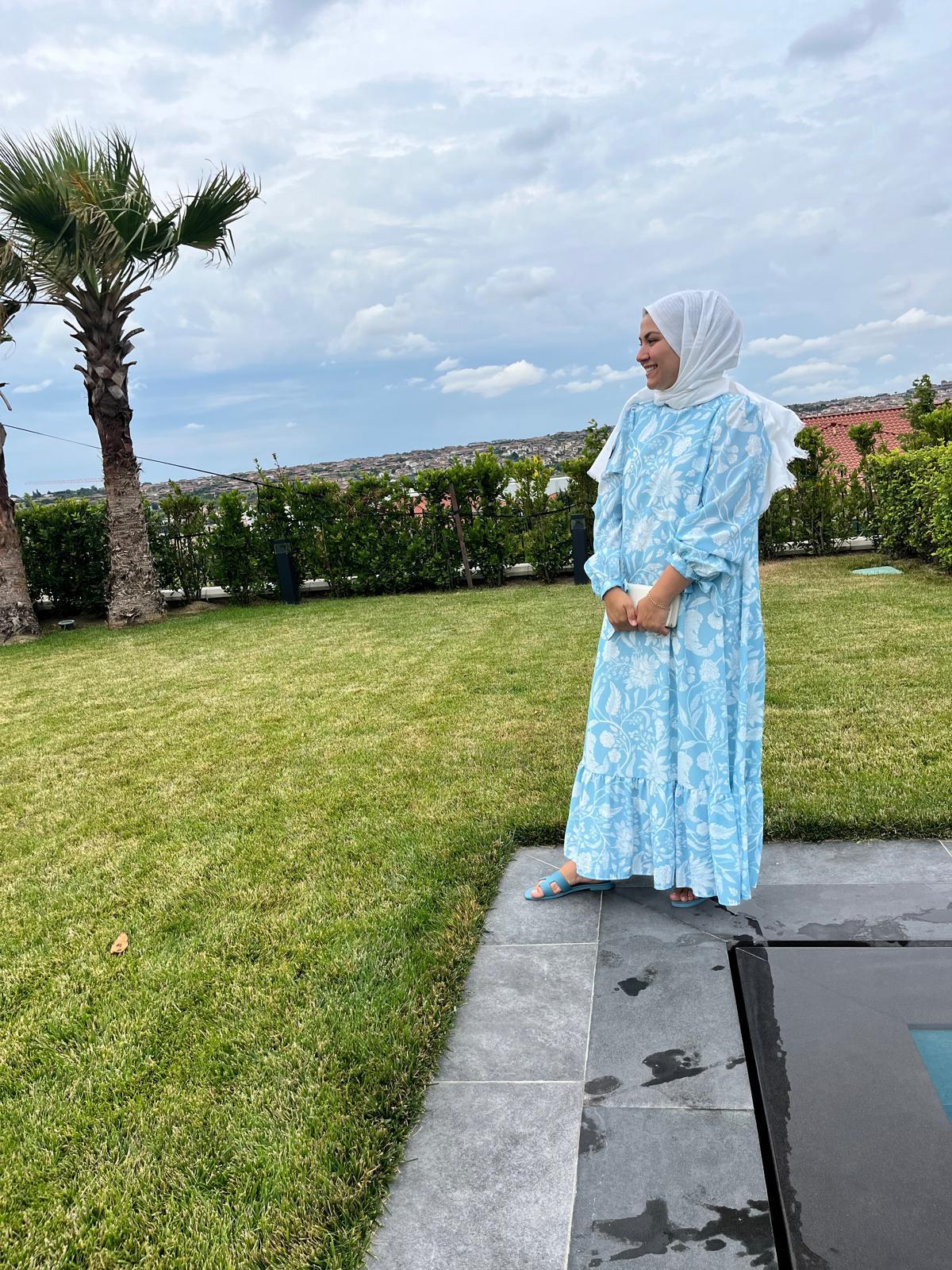 Yaz Elbise- Mavi