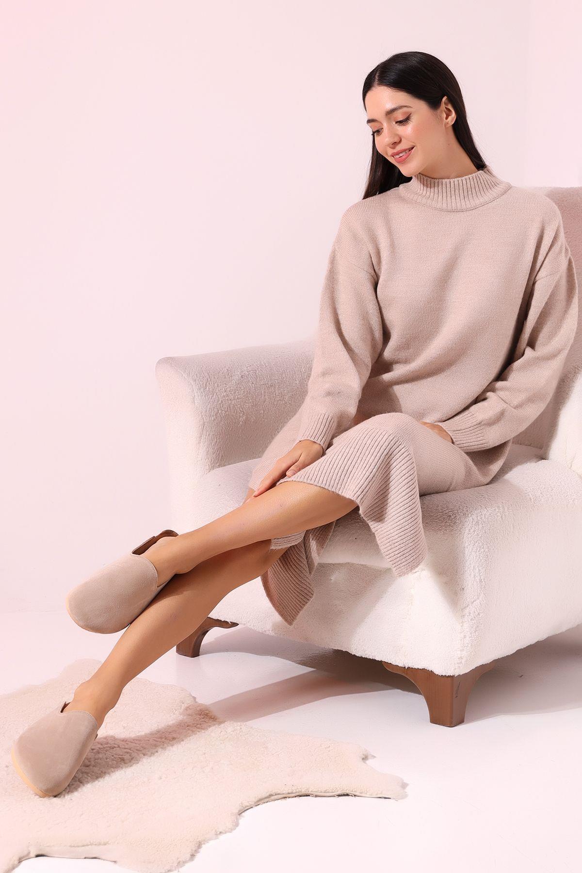 ROMA HAKİKİ DERİ ORTOPEDİK MANTAR TABAN UNISEX TERLİK