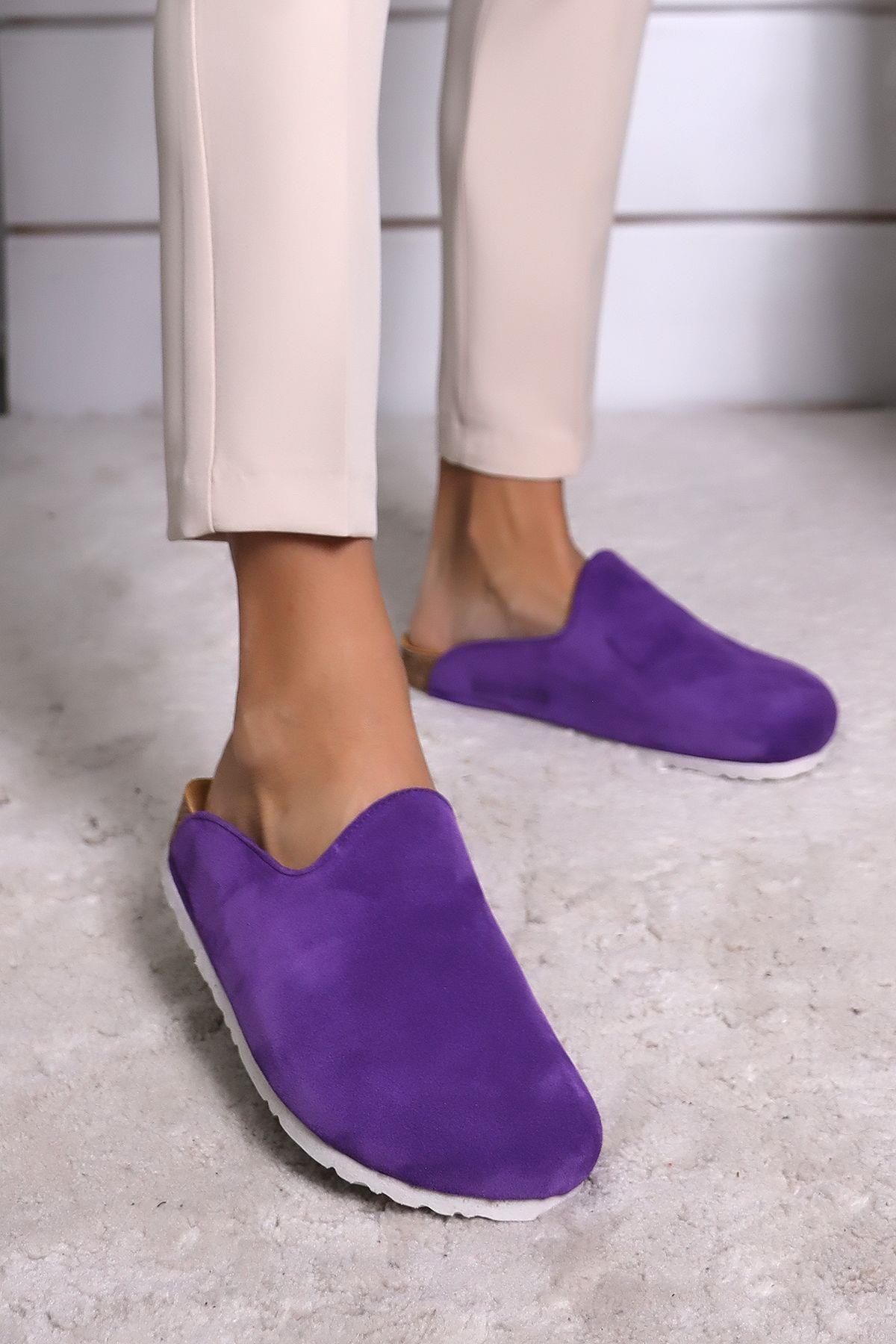 ROMA HAKİKİ DERİ ORTOPEDİK MANTAR TABAN UNISEX TERLİK