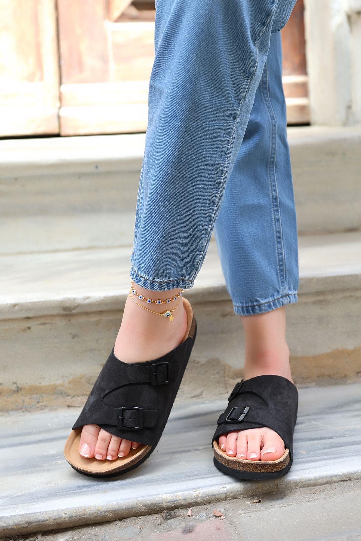 SAMBA HAKİKİ DERİ MANTAR TABAN UNISEX TERLİK