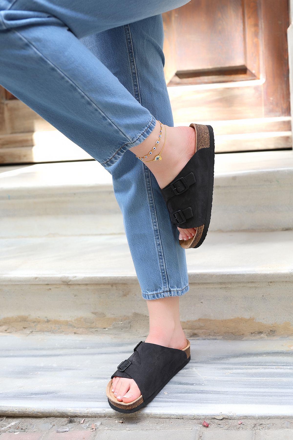 SAMBA HAKİKİ DERİ MANTAR TABAN UNISEX TERLİK