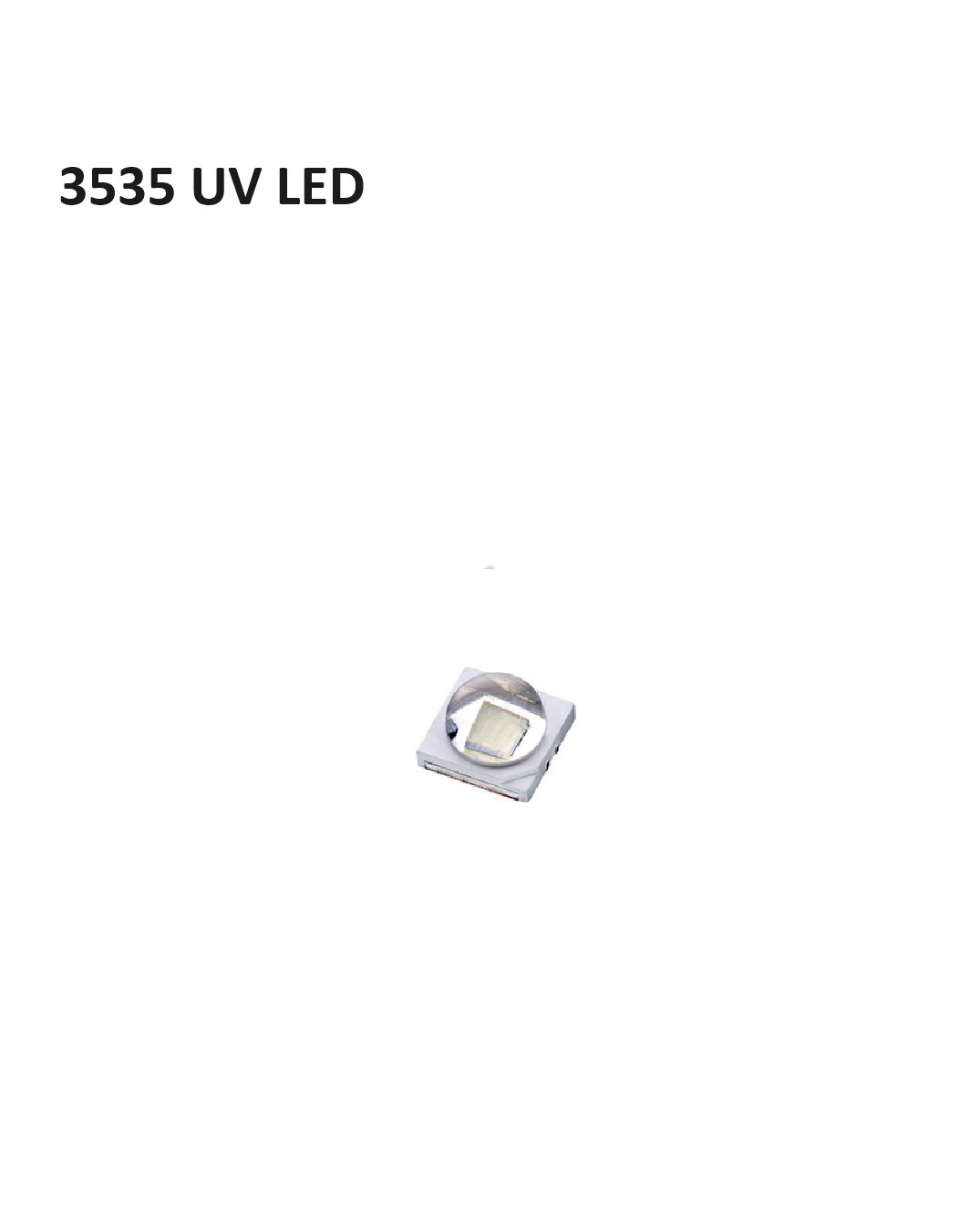 3W 3535 UVA 395-400nm 700mA 3,6V  