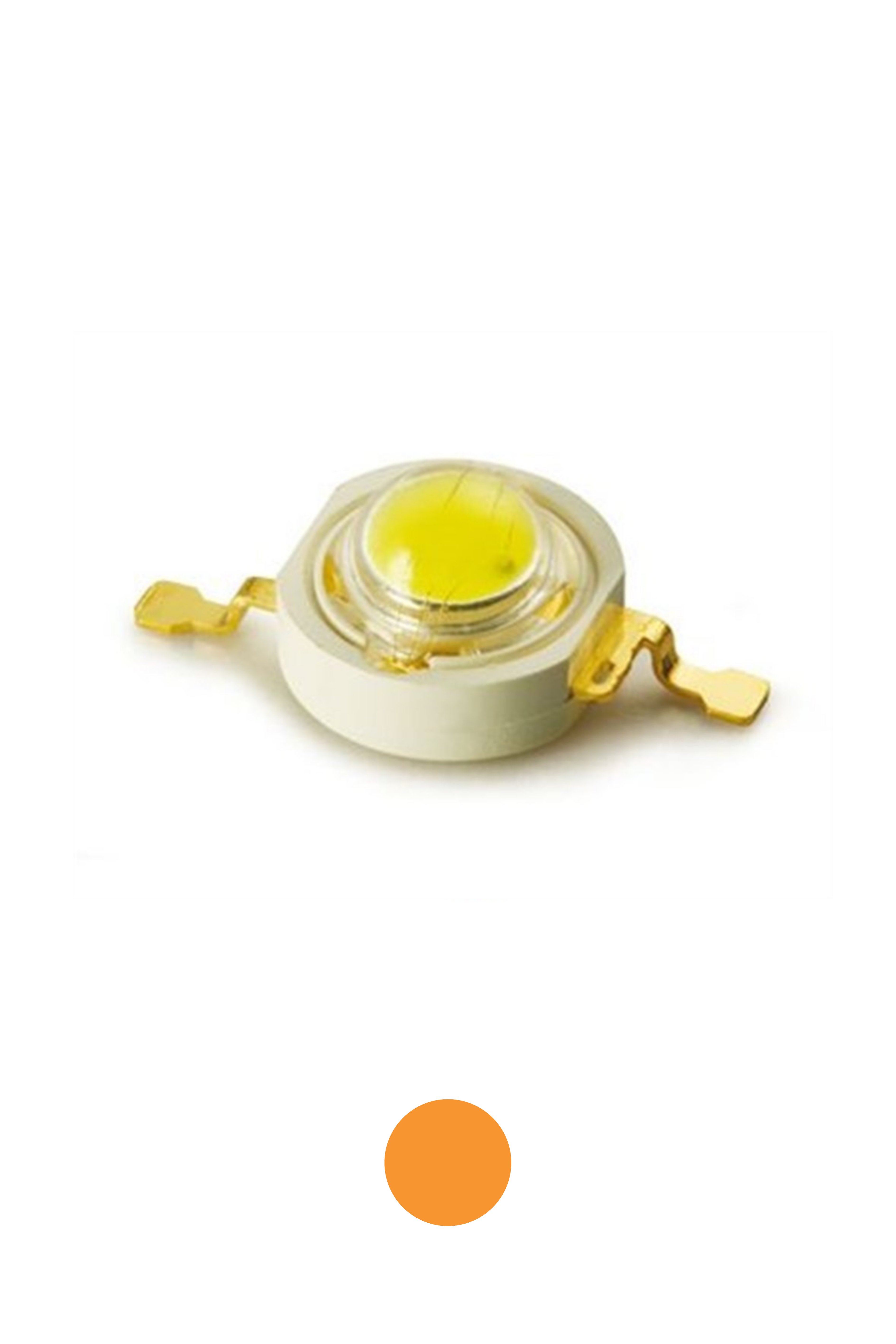 3W POWER LED AMBER 700mA
