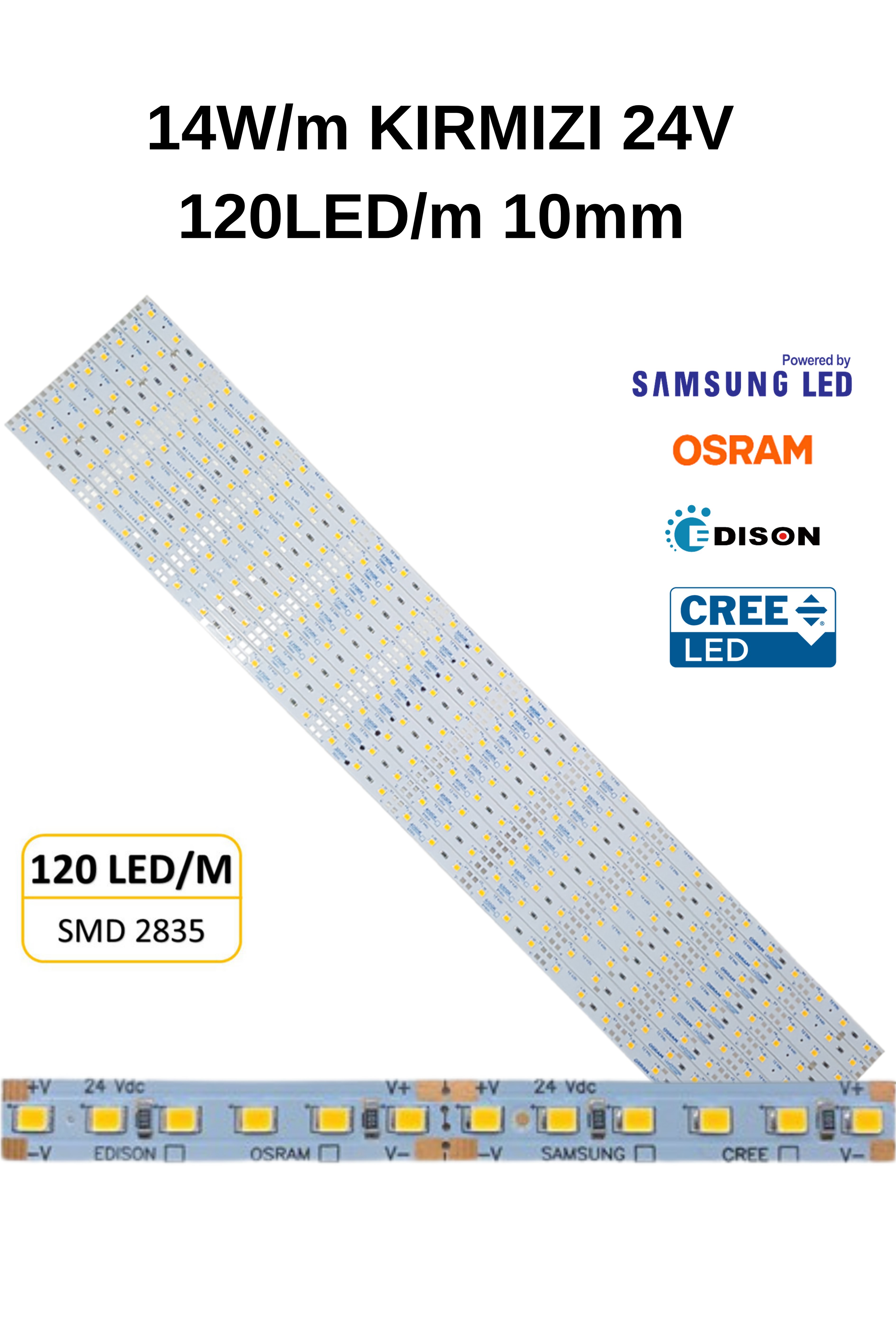 GE5117 20W YEŞİL 24V 120 LED 10MM