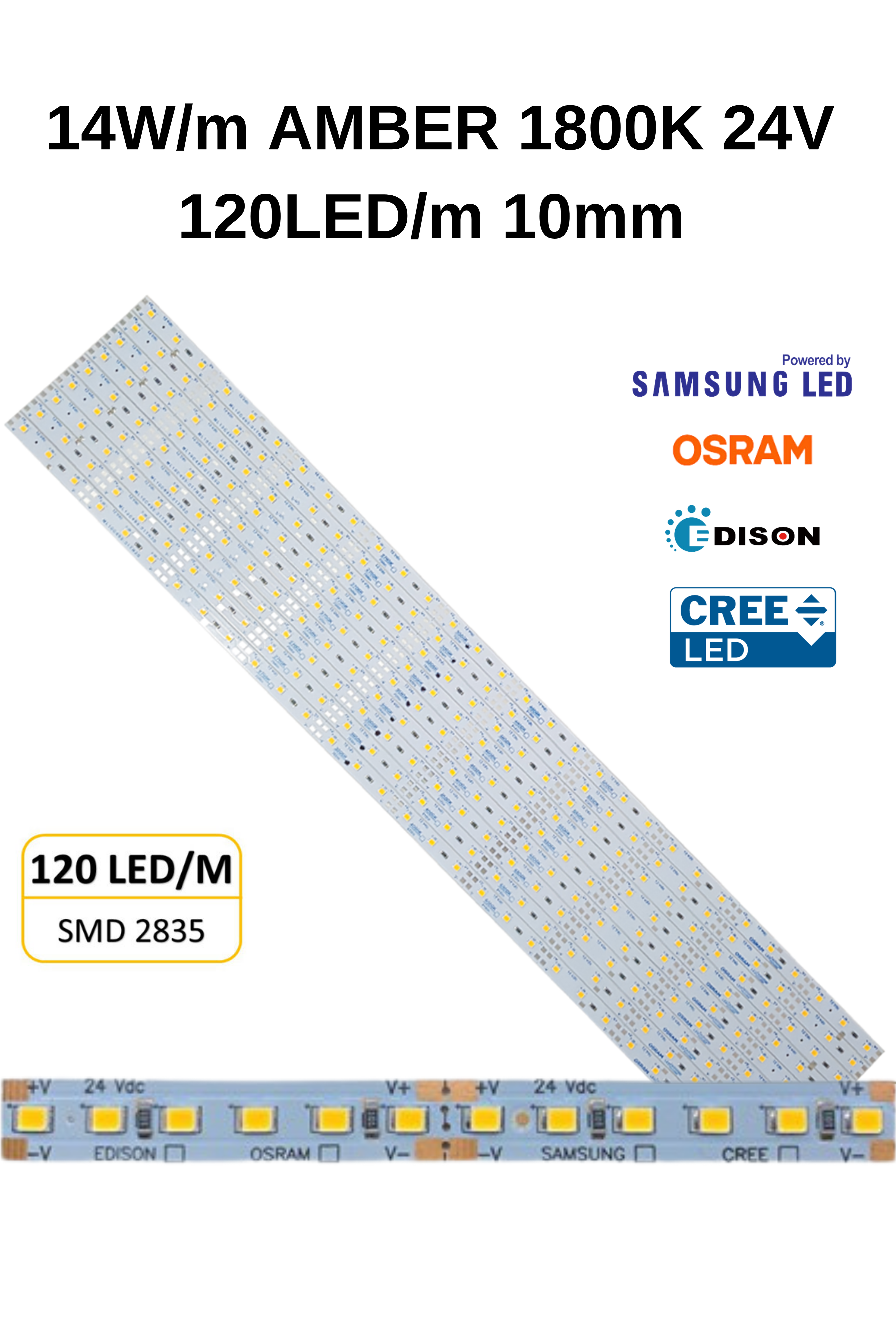 GE5117 20W YEŞİL 24V 120 LED 10MM