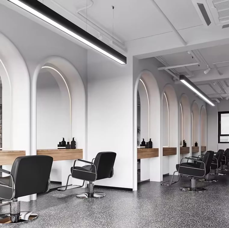 Led Sarkıt Linear Aydınlatma 100 Cm  5x8cm Aluminyum Gövde