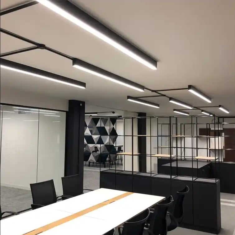 Led Sarkıt Linear Aydınlatma 100 Cm  5x8cm Aluminyum Gövde