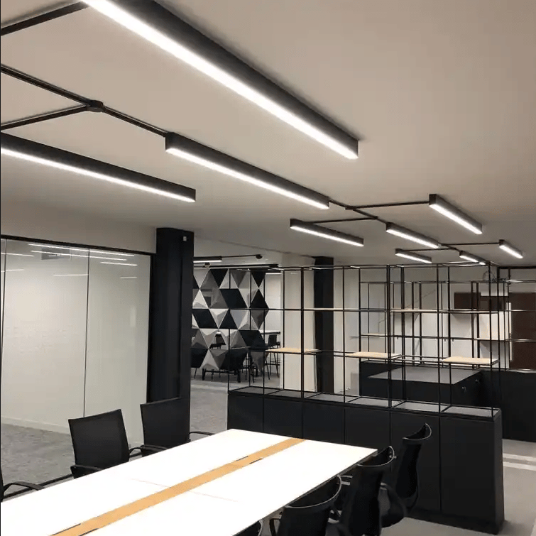 Led Sarkıt Linear Aydınlatma 100 Cm  5x8cm Aluminyum Gövde
