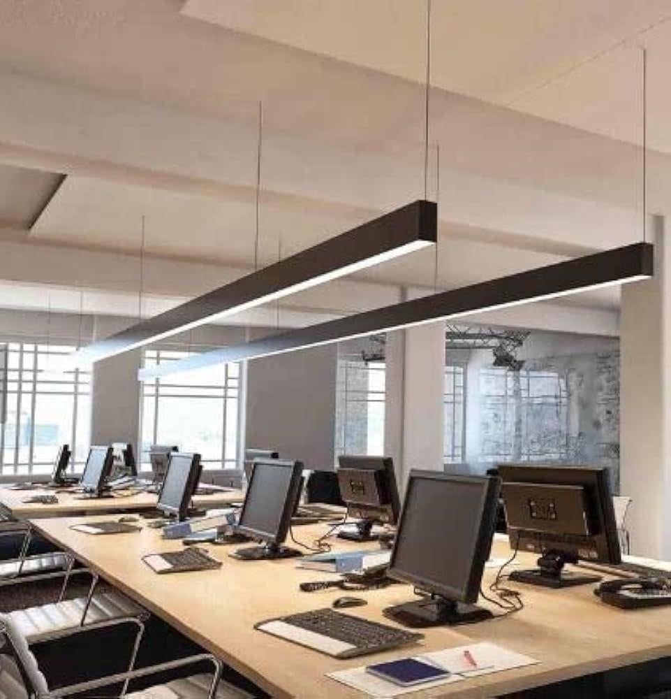 Led Sarkıt Linear Aydınlatma 100 Cm  5x8cm Aluminyum Gövde