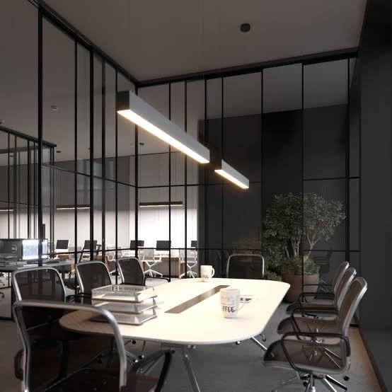 Led Sarkıt Linear Aydınlatma 100 Cm  5x8cm Aluminyum Gövde