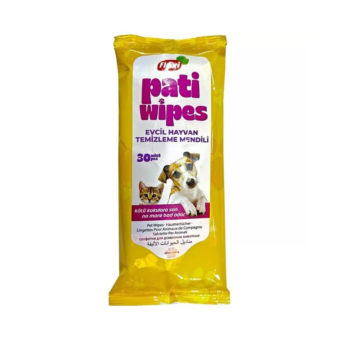 Flexi Pati Wipes Evcil Hayvan Temizleme Islak Mendili 30'lu