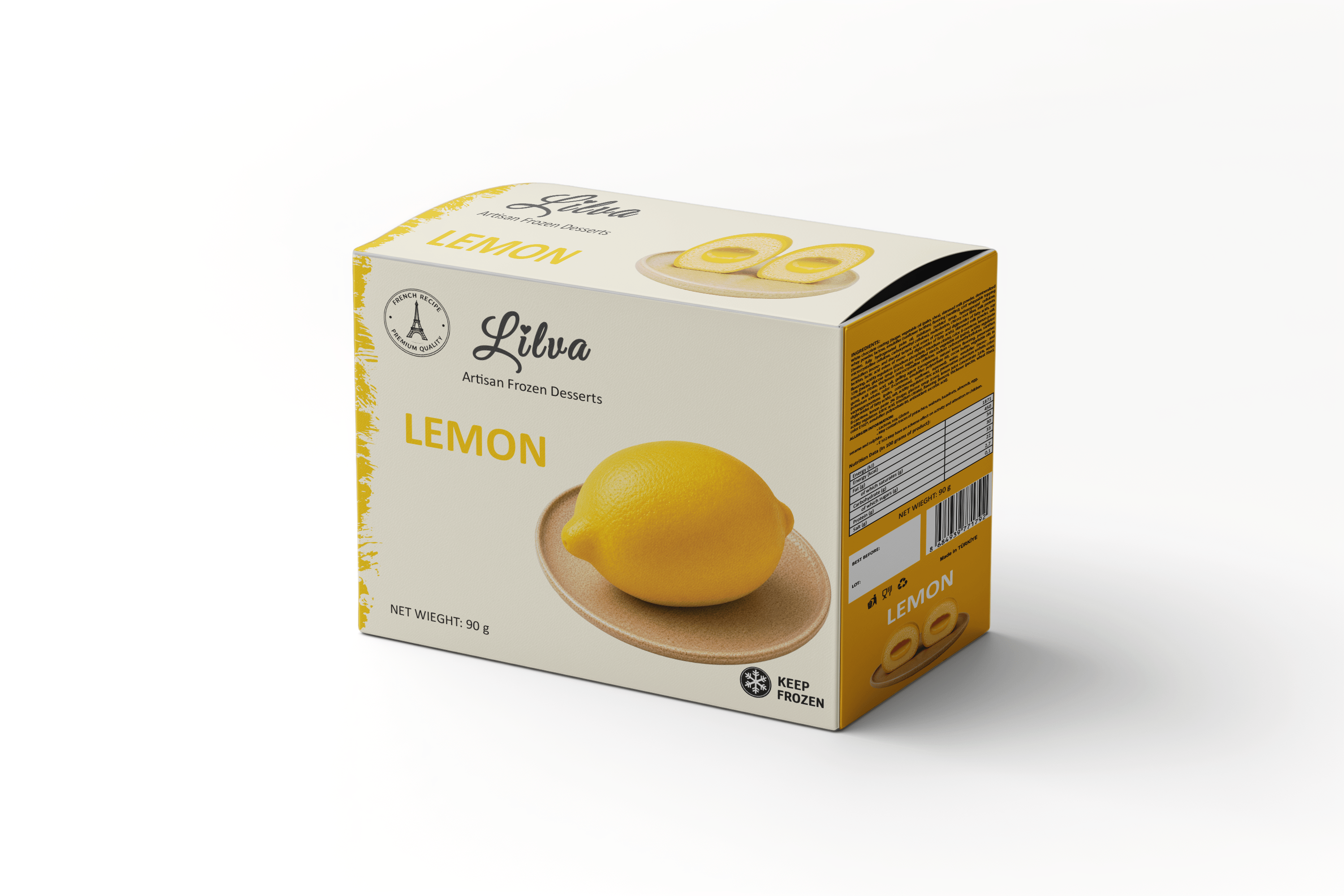 Artisan Frozen Dessert Lemon 90 g