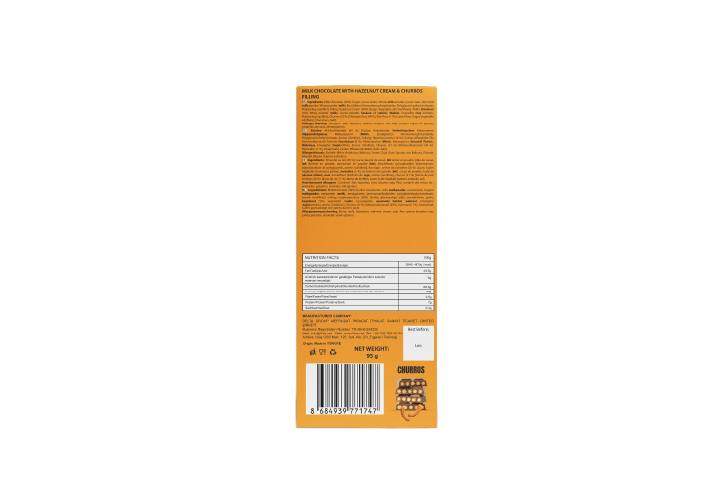 Churros Milk Chocolate - 95g