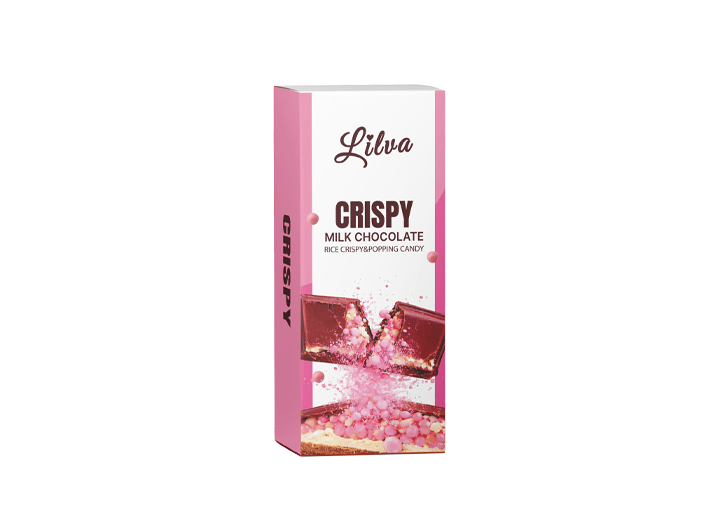 Crispy Chocolate with Popping Candy - 100 g