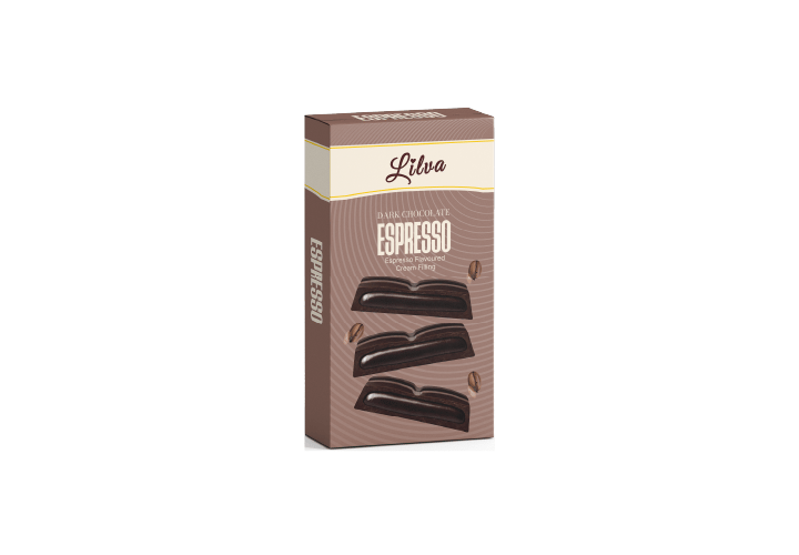Espresso Cream Bitter Chocolate Bar 75 g