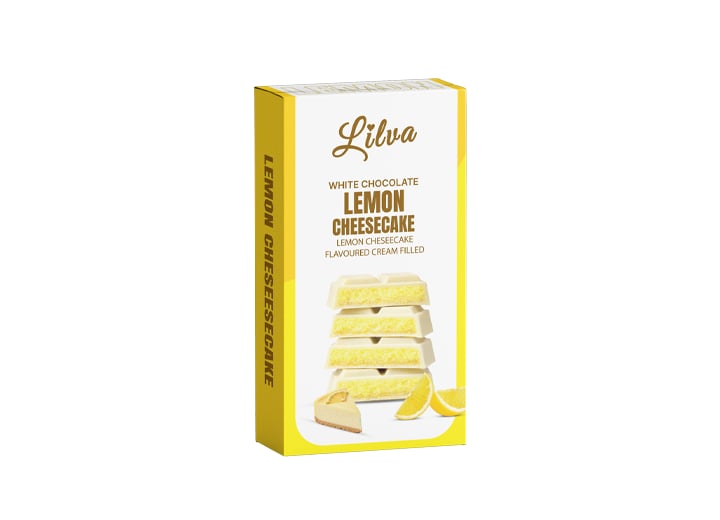 Lemon Cheesecake flavoured White Chocolate - 75 g