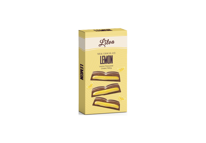 Lemon Cream Milk Chocolate Bar 75 g