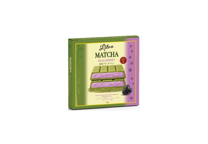 Matcha Blackberry Chocolate 100 g