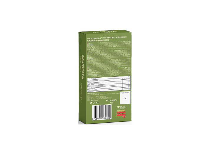 Matcha Raspberry Chocolate 75 g