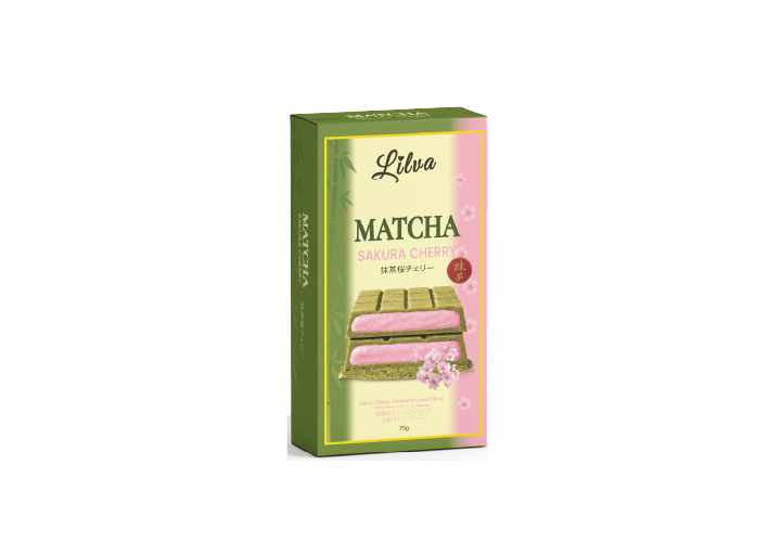 Matcha Sakura Cherry Chocolate 75 g