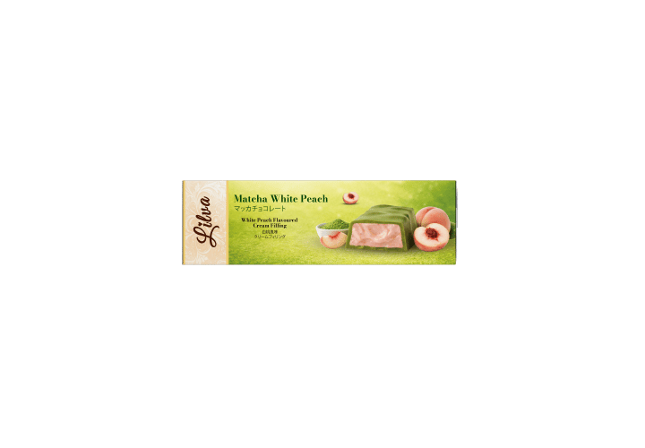 Matcha White Peach Chocolate 40 g