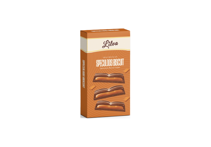 Speculoos Biscuits Cream Milk Chocolate Bar 75 g